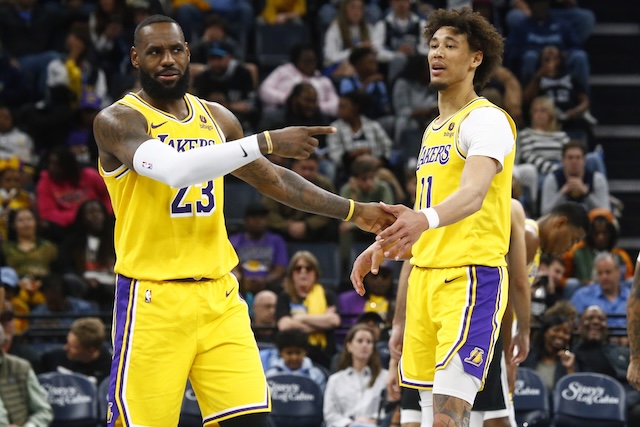 NBA: Los Angeles Lakers at Memphis Grizzlies